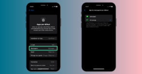 WhatsApp application par défaut