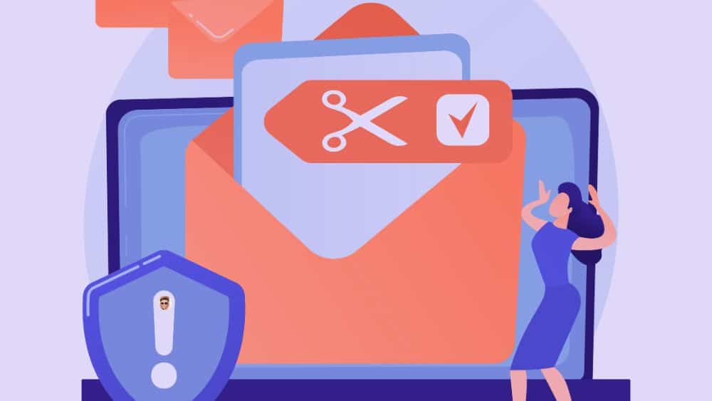 email tronqué