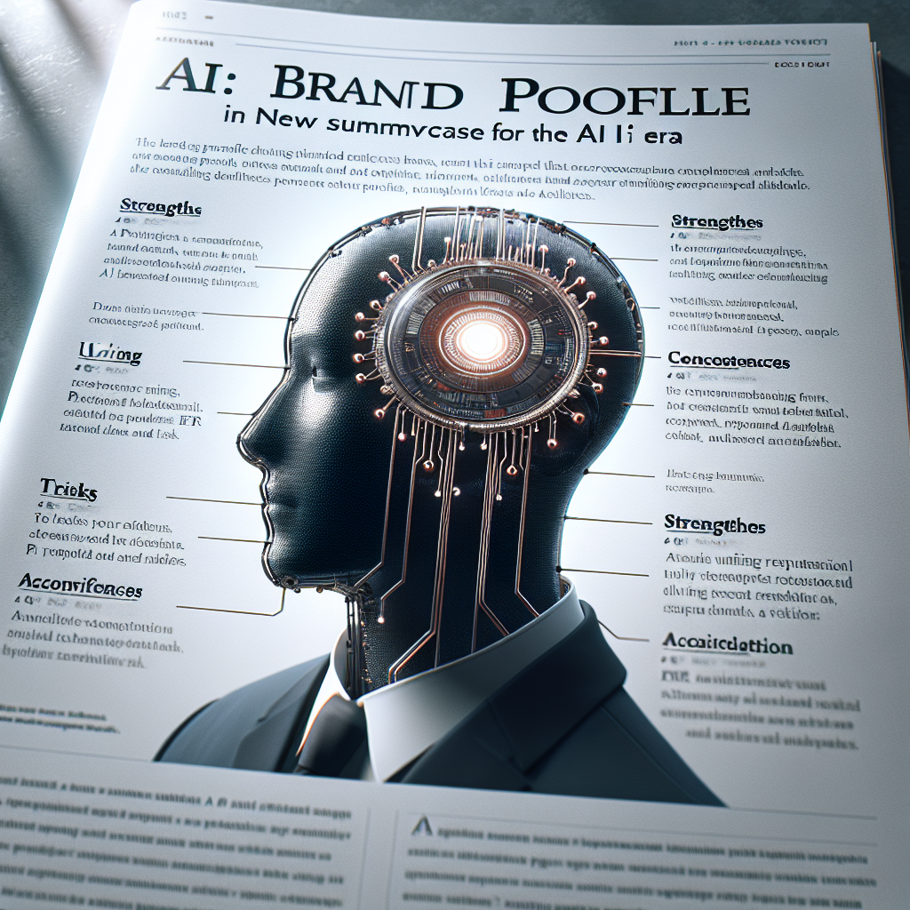 Profil IA : la nouvelle vitrine de marque pour l’ère de l’IA