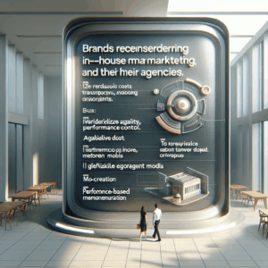 Pourquoi les marques repensent l'internalisation marketing et leurs agences