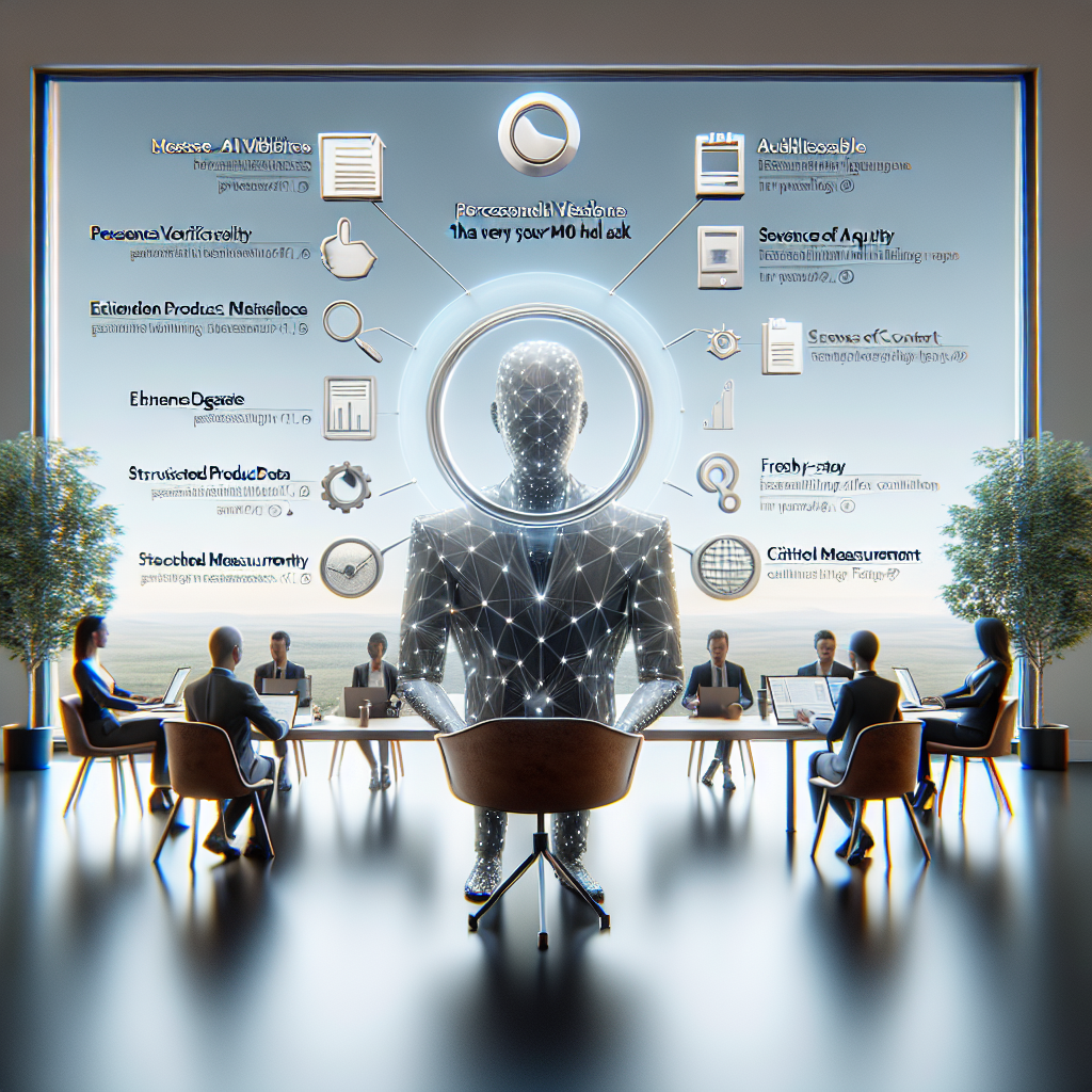 Visibilité IA : l’audit en 15 questions que tout CMO doit poser