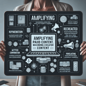 Amplification payante : maximiser le contenu des créateurs