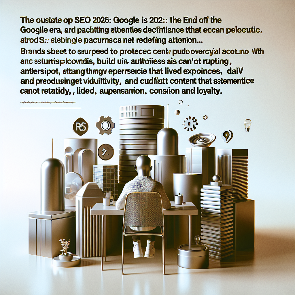 SEO 2026 : la fin de l'ancienne ère Google et la nouvelle donne
