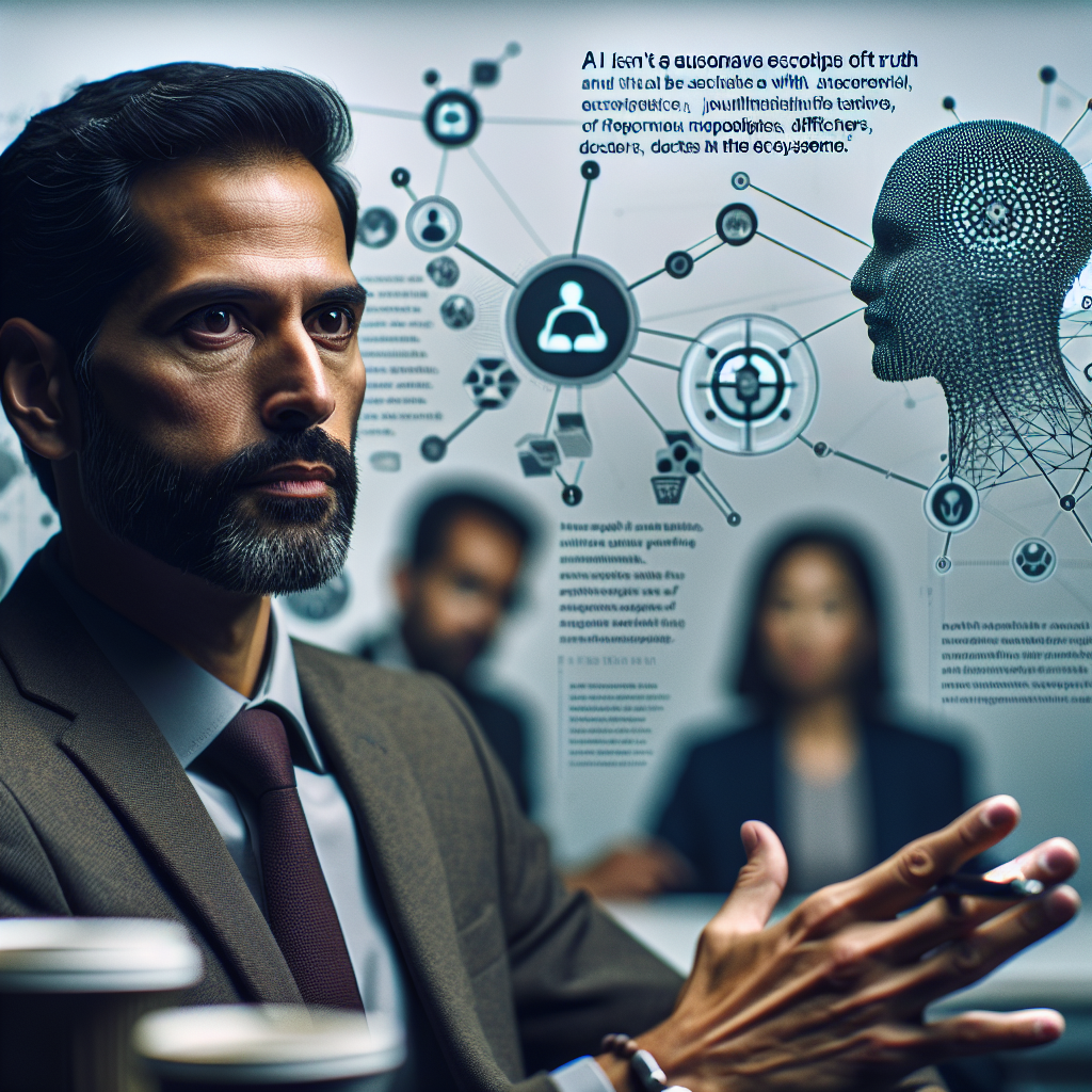 Sundar Pichai: l’écosystème informationnel dépasse l’IA