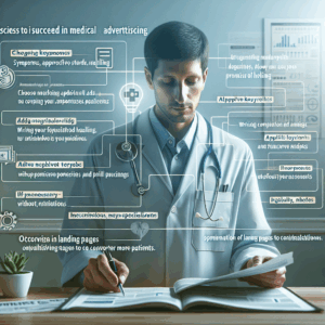 Publicité médicale: mots-clés, conformité et pages de destination