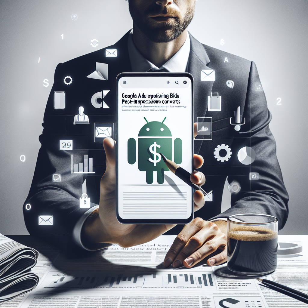 Google Ads optimise les enchères pour les conversions post-impression sur Android