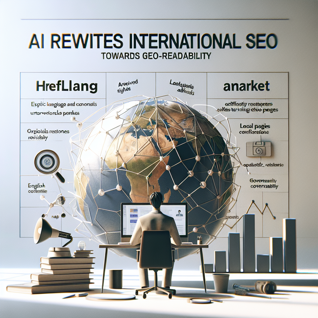 L’IA réécrit le SEO international: vers la géo-lisibilité