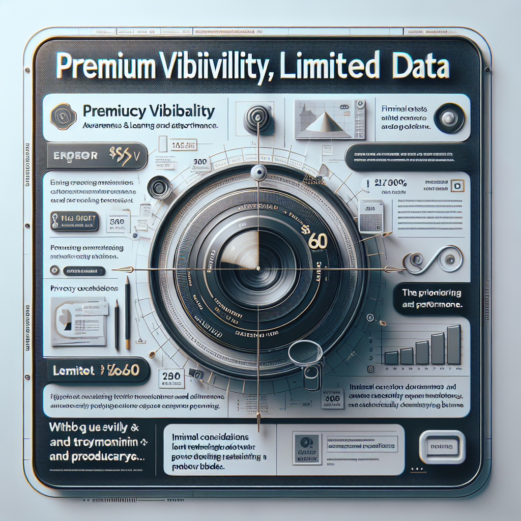 Publicités ChatGPT : visibilité premium, données limitées