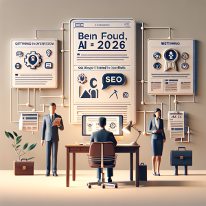 SEO IA 2026 : être récupéré, cité, puis choisi