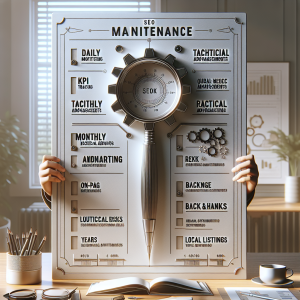 Maintenance SEO : la checklist essentielle toute l’année