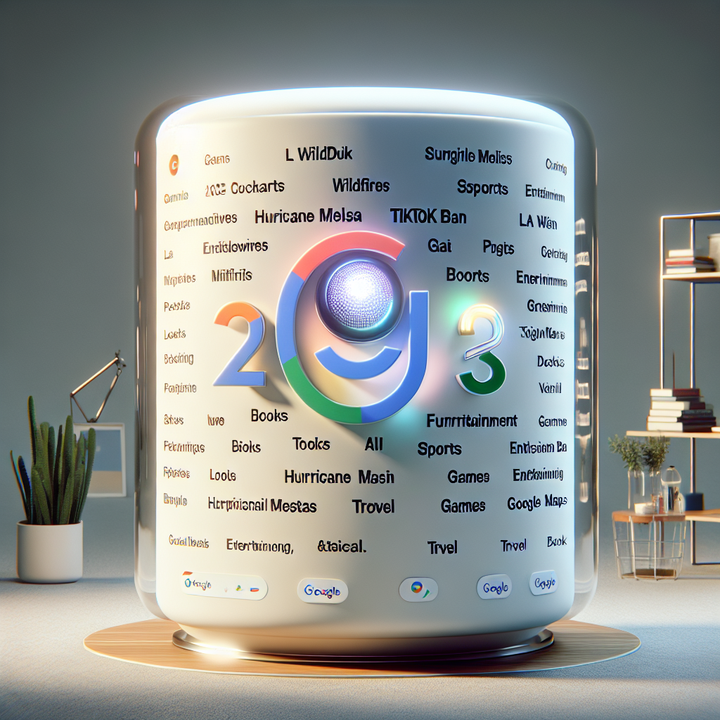 Recherches Google 2025 : les tendances qui ont marqué l’année