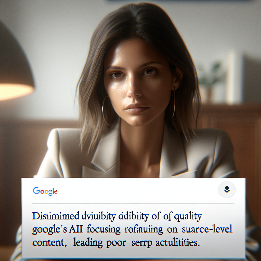 Google minimise le GEO : parlons des SERP IA médiocres