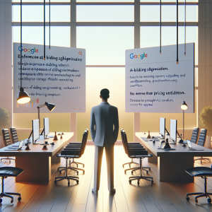 Google alerte : la syndication publicitaire imposée menace ses algorithmes