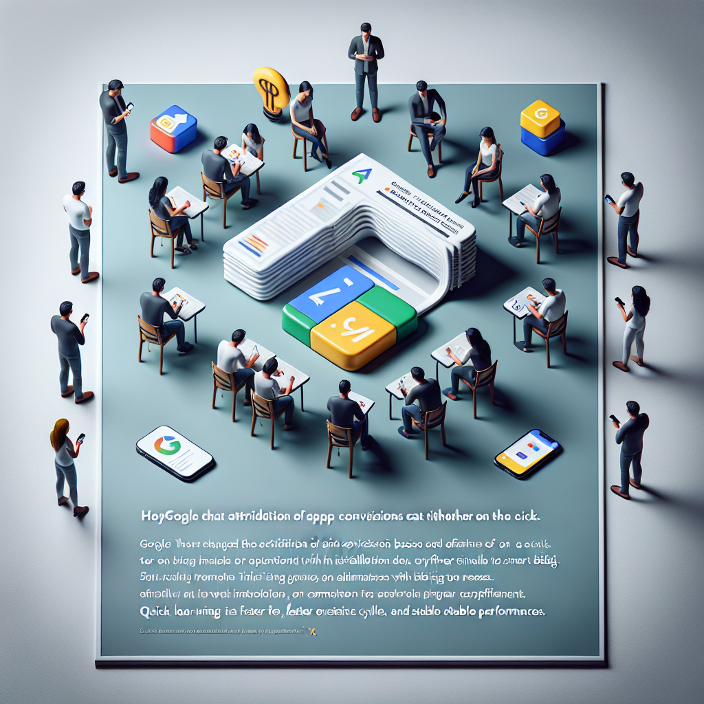 Google change l’attribution des apps : un boost pour Smart Bidding