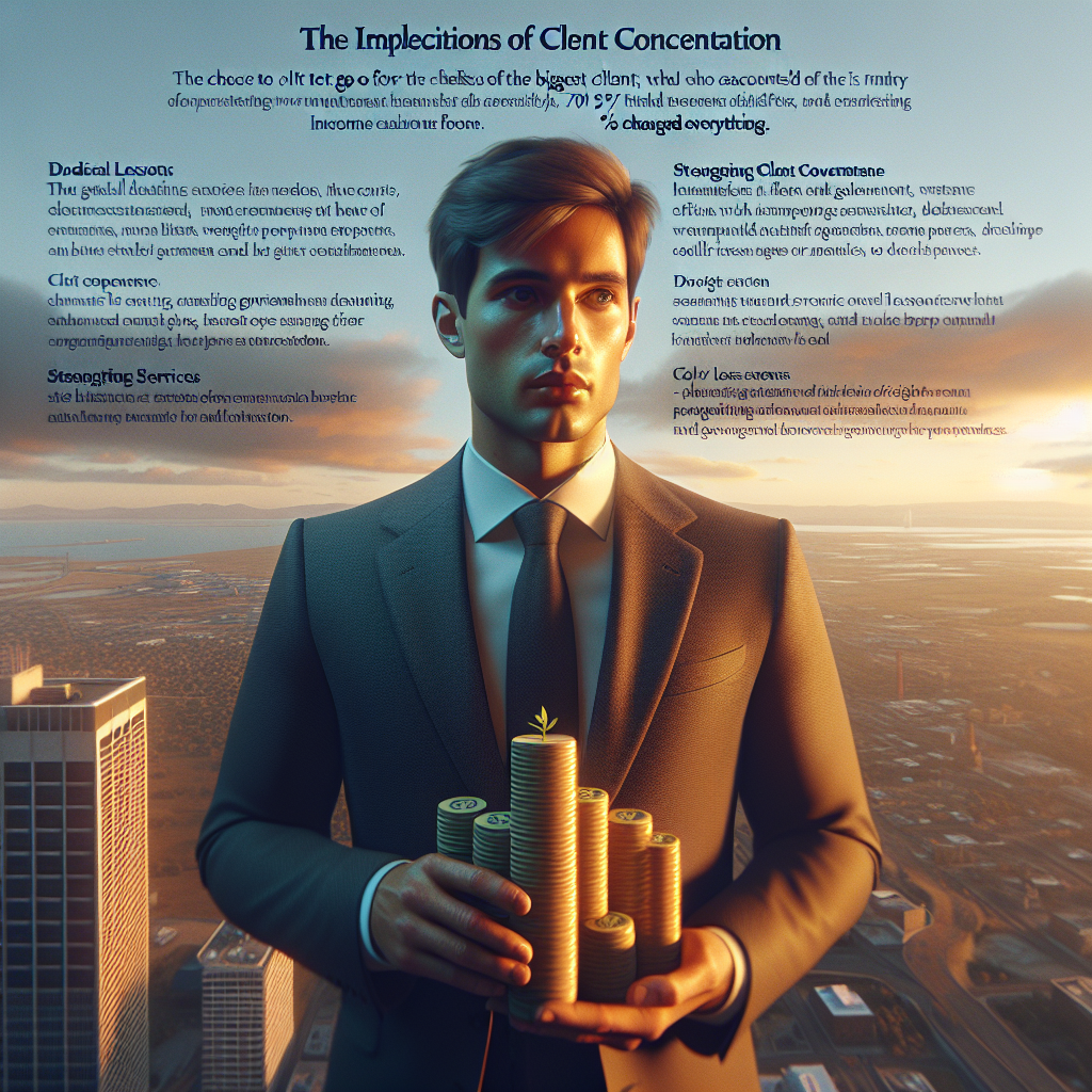 Concentration clients : quand renvoyer son plus gros client change tout