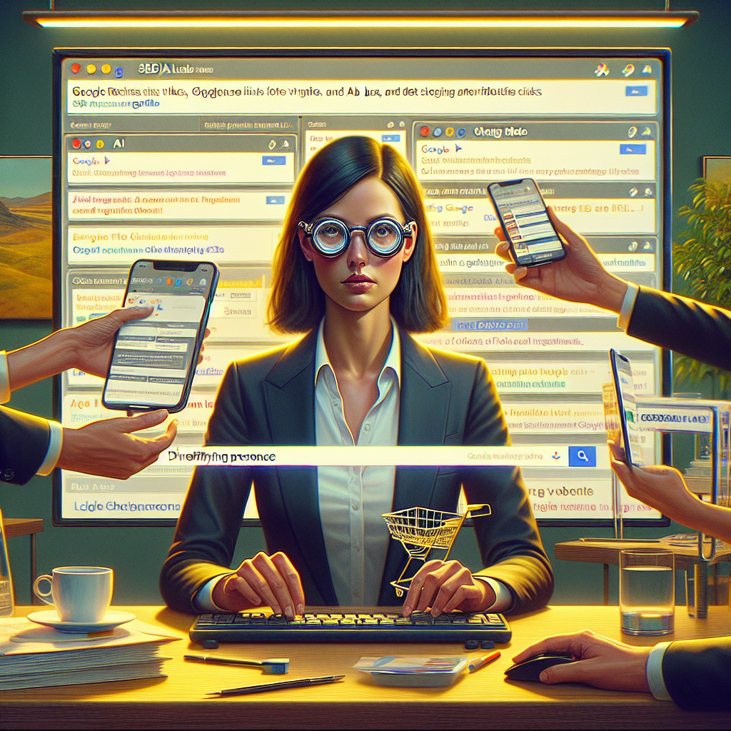 SEO IA : Google revoit les liens, biais ChatGPT et clics pub