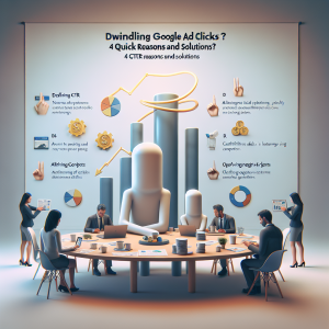 Clics Google Ads en baisse ? 4 raisons et solutions rapides