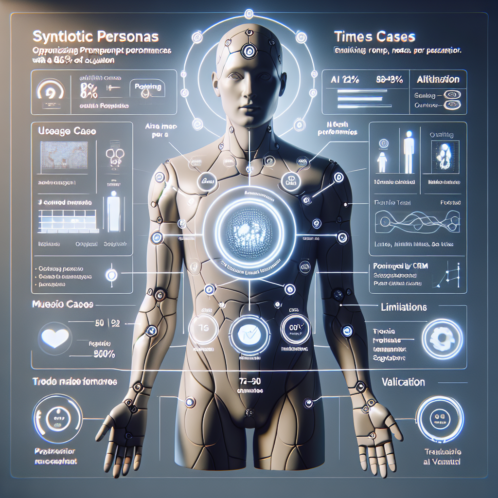 Personas synthétiques : optimiser le suivi de prompts avec 85% de précision