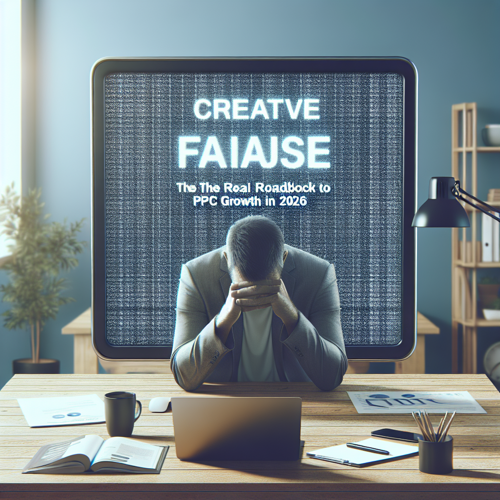 Fatigue créative: le vrai frein à la croissance PPC en 2026