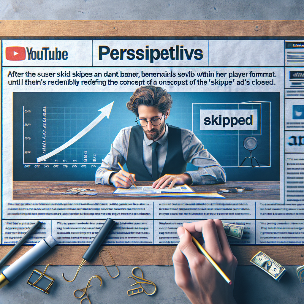 Publicites YouTube : un bandeau persistant après le skip