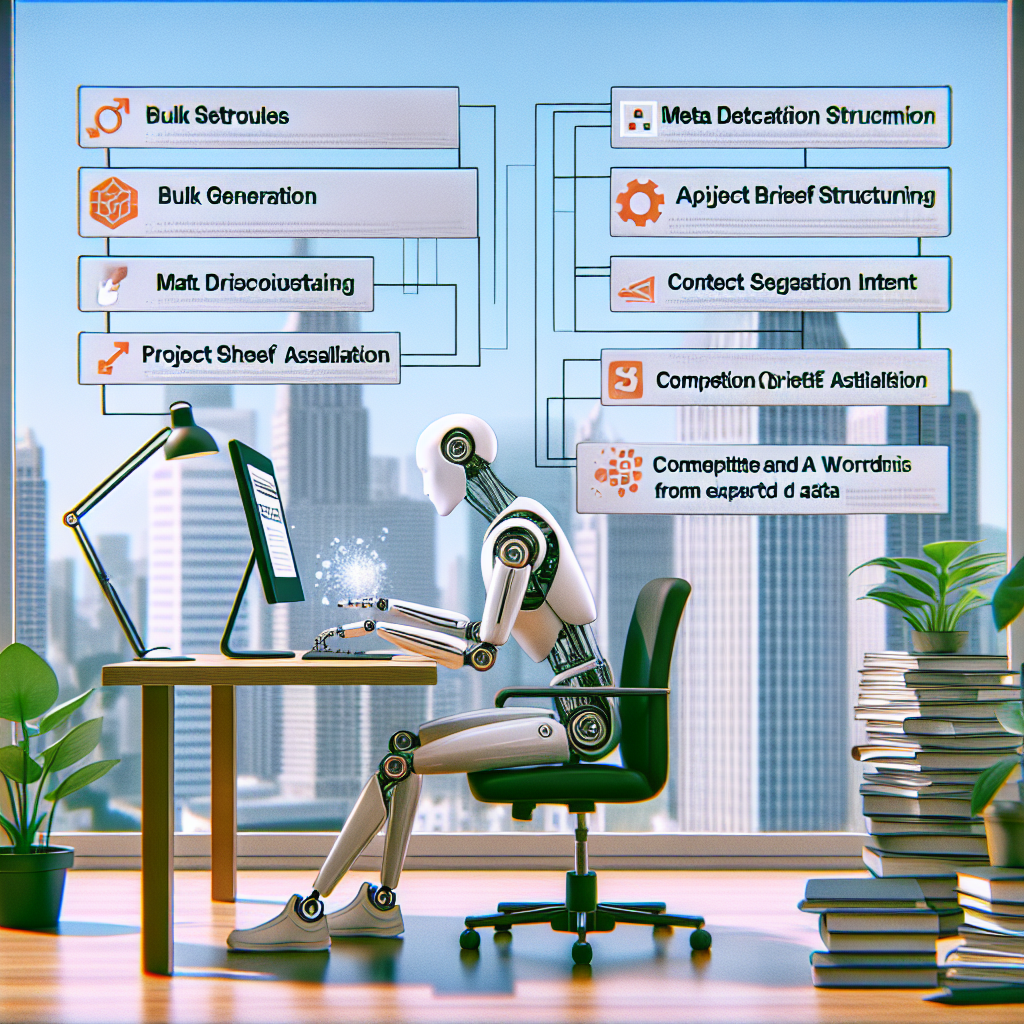 Automatisation SEO: 6 usages de l’IA pour gagner du temps