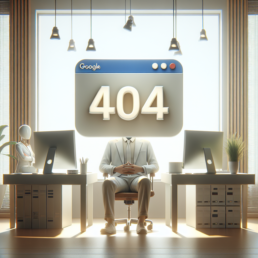 Erreur 404: pourquoi Google l’explore encore et ce que ça signifie