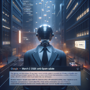 Mise à jour antispam Google de mars 2026 : déploiement éclair