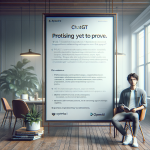 Publicité ChatGPT : prometteuse mais encore à prouver