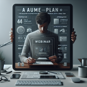 Votre webinaire ne marche pas ? Copiez notre programme