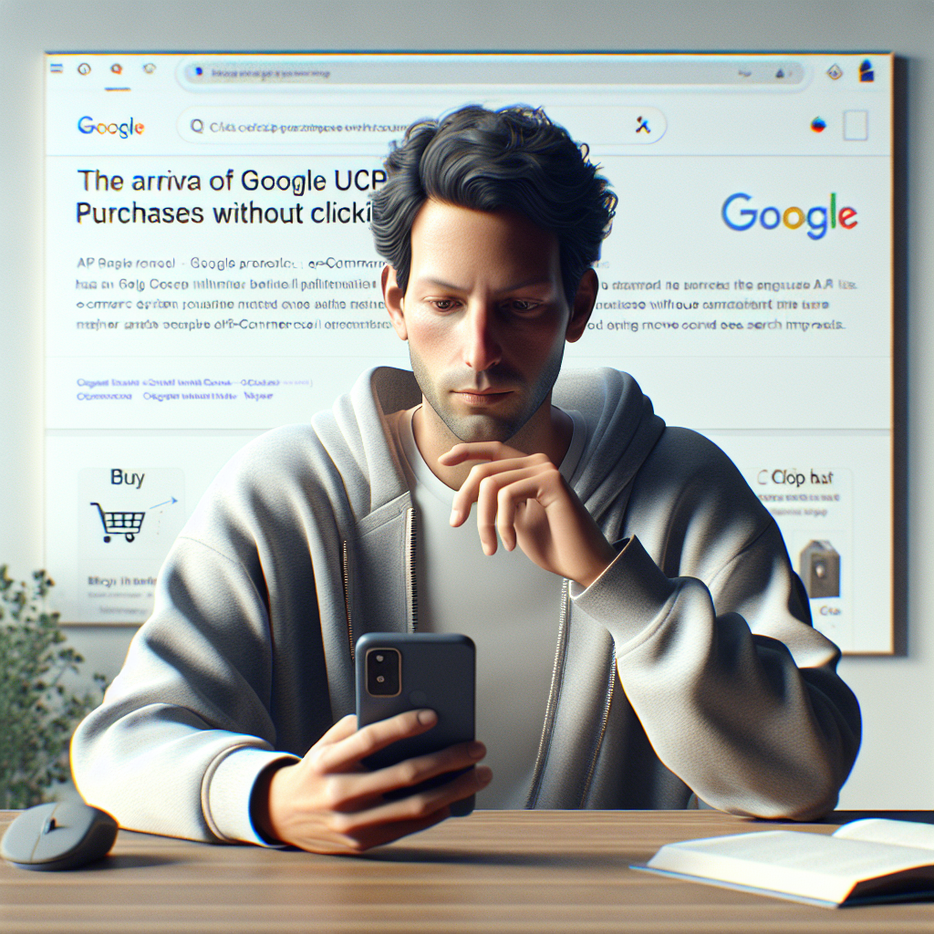 Google UCP arrive dans la recherche : achats sans clic