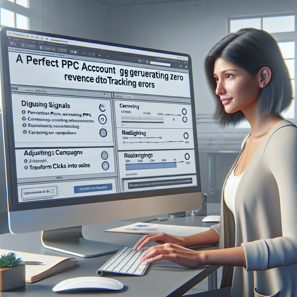 Quand un compte PPC parfait génère zéro revenu : l'erreur fatale