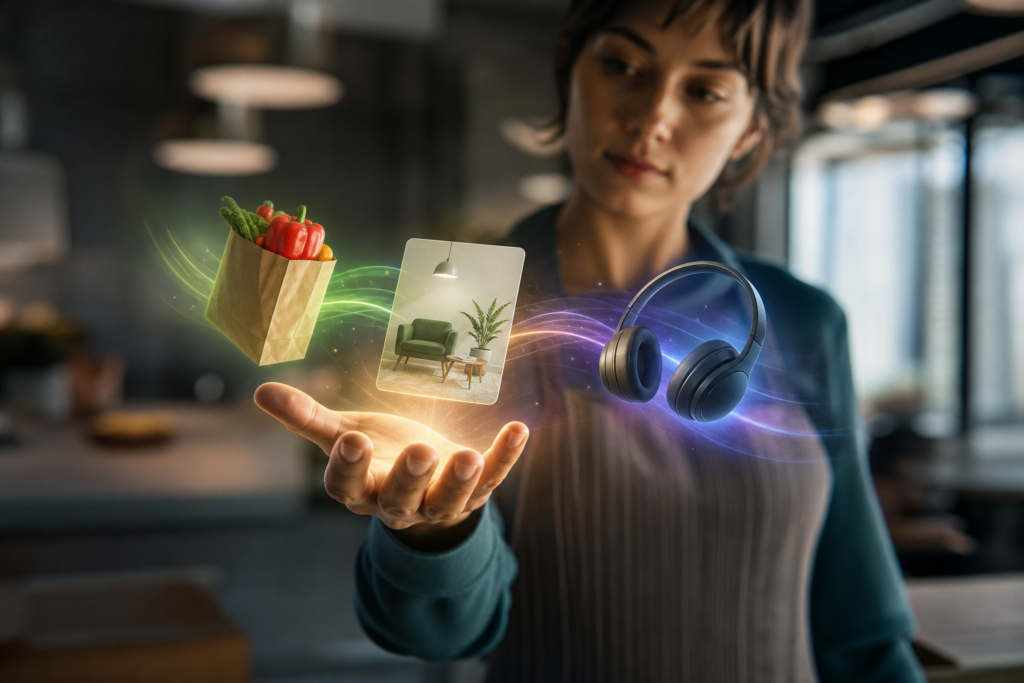 Mode IA: Google connecte Search à Instacart, Canva et YouTube Music