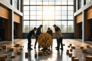 Communication interne: la clé pour doper la visibilité LLM