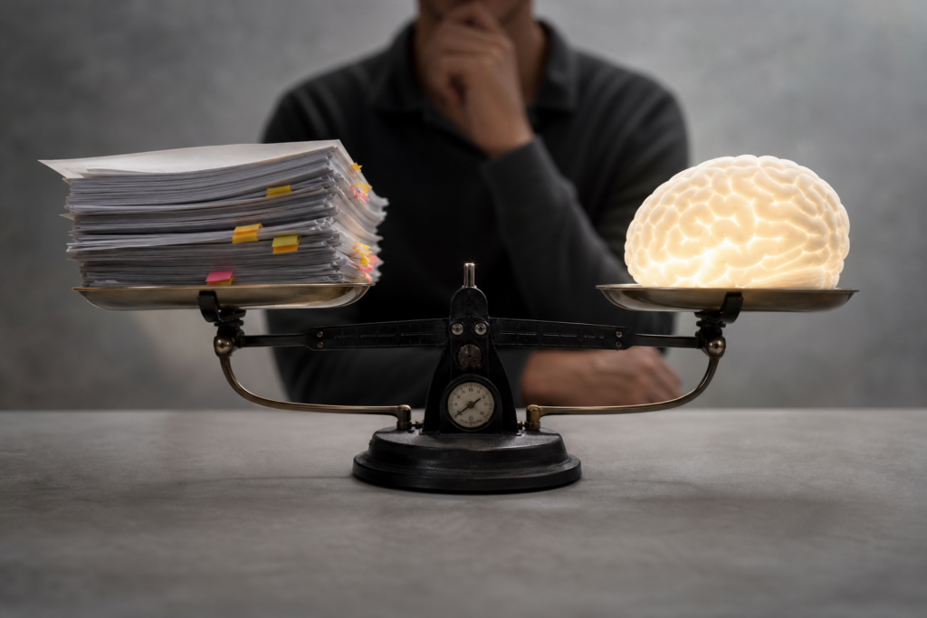 Charge cognitive: la recherche IA ne l'a pas supprimée, elle l'a déplacée